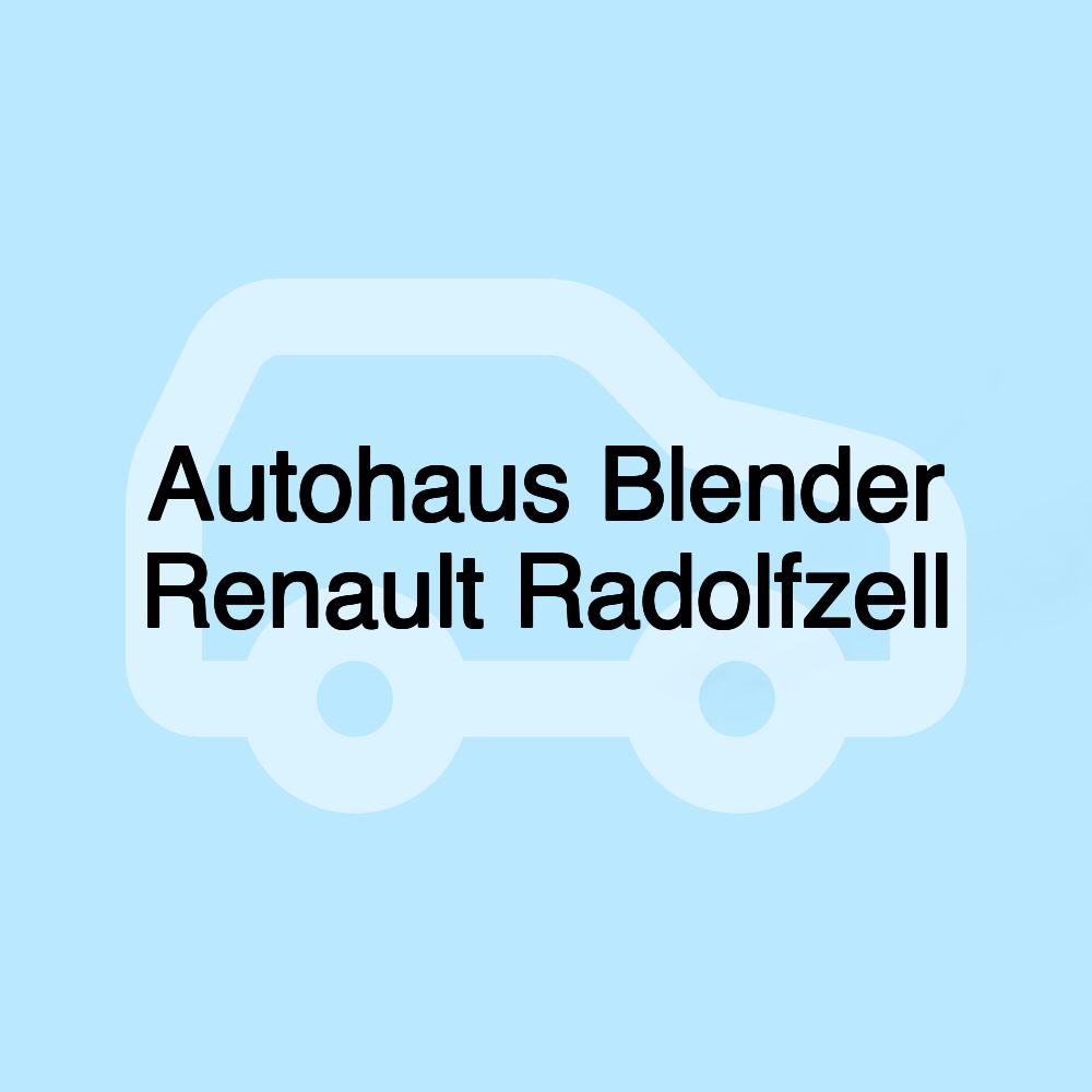 Autohaus Blender Renault Radolfzell