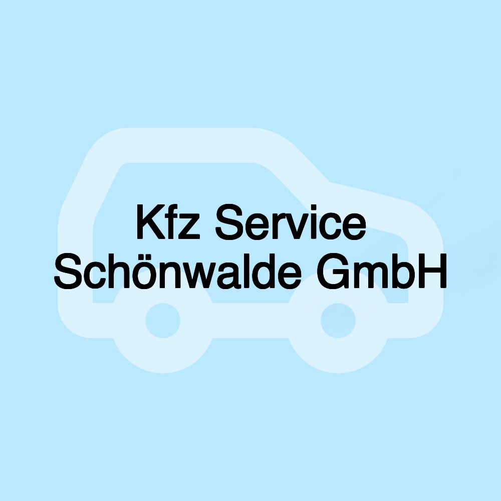 Kfz Service Schönwalde GmbH