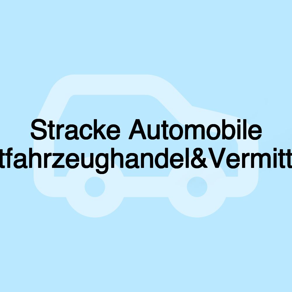 Stracke Automobile Kraftfahrzeughandel&Vermittlung