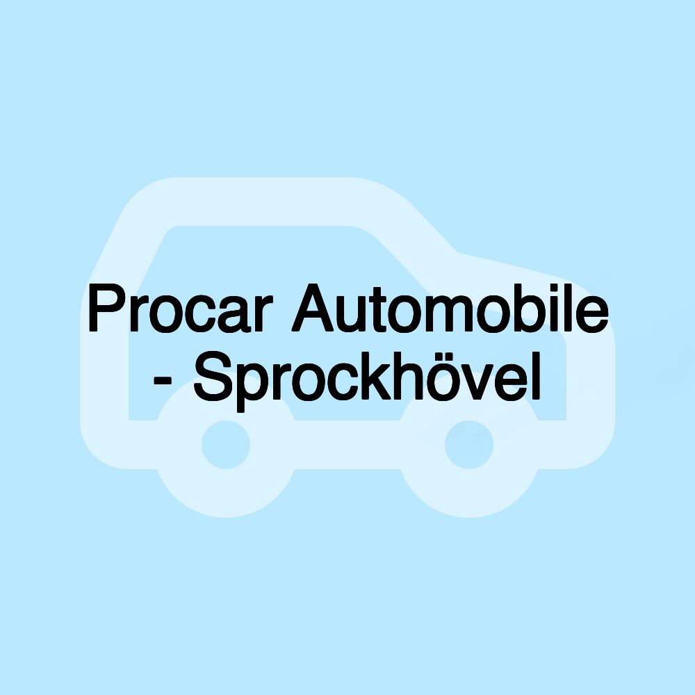 Procar Automobile - Sprockhövel