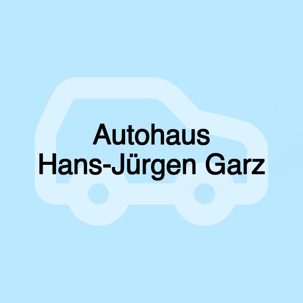 Autohaus Hans-Jürgen Garz