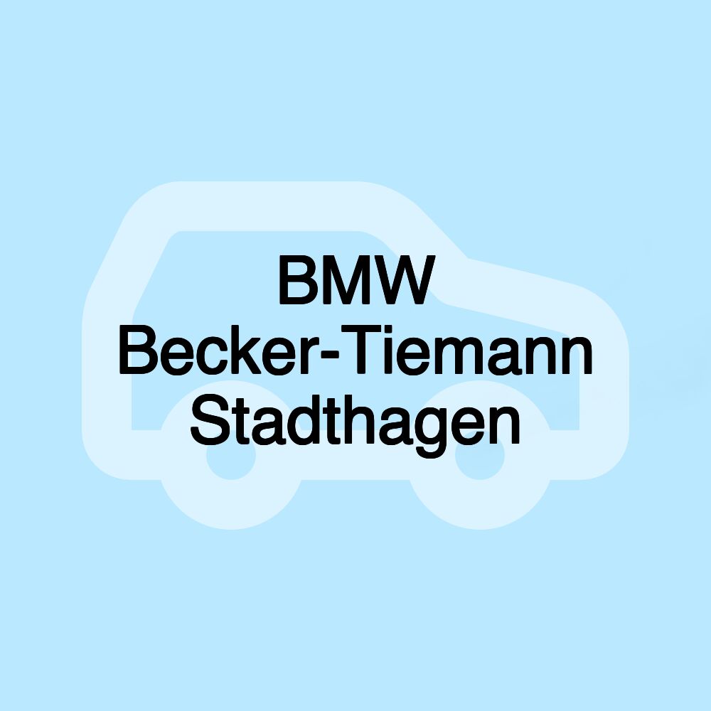 BMW Becker-Tiemann Stadthagen