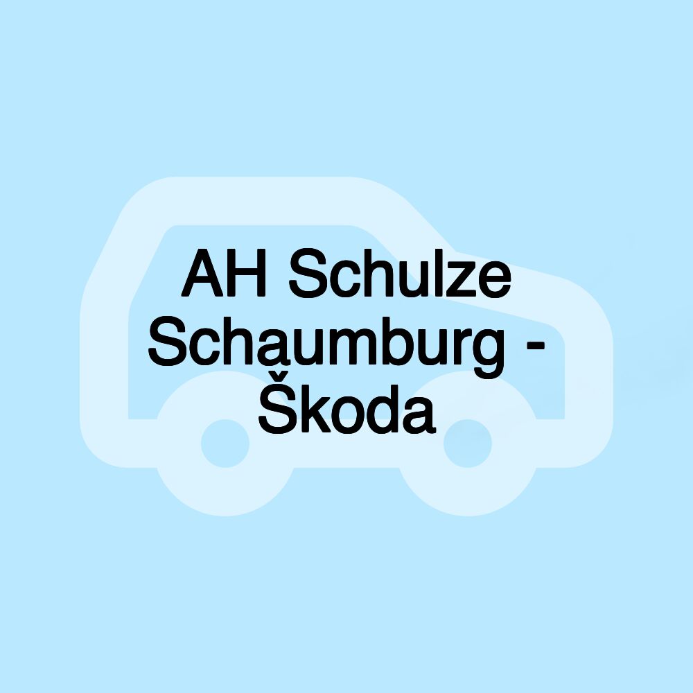 AH Schulze Schaumburg - Škoda