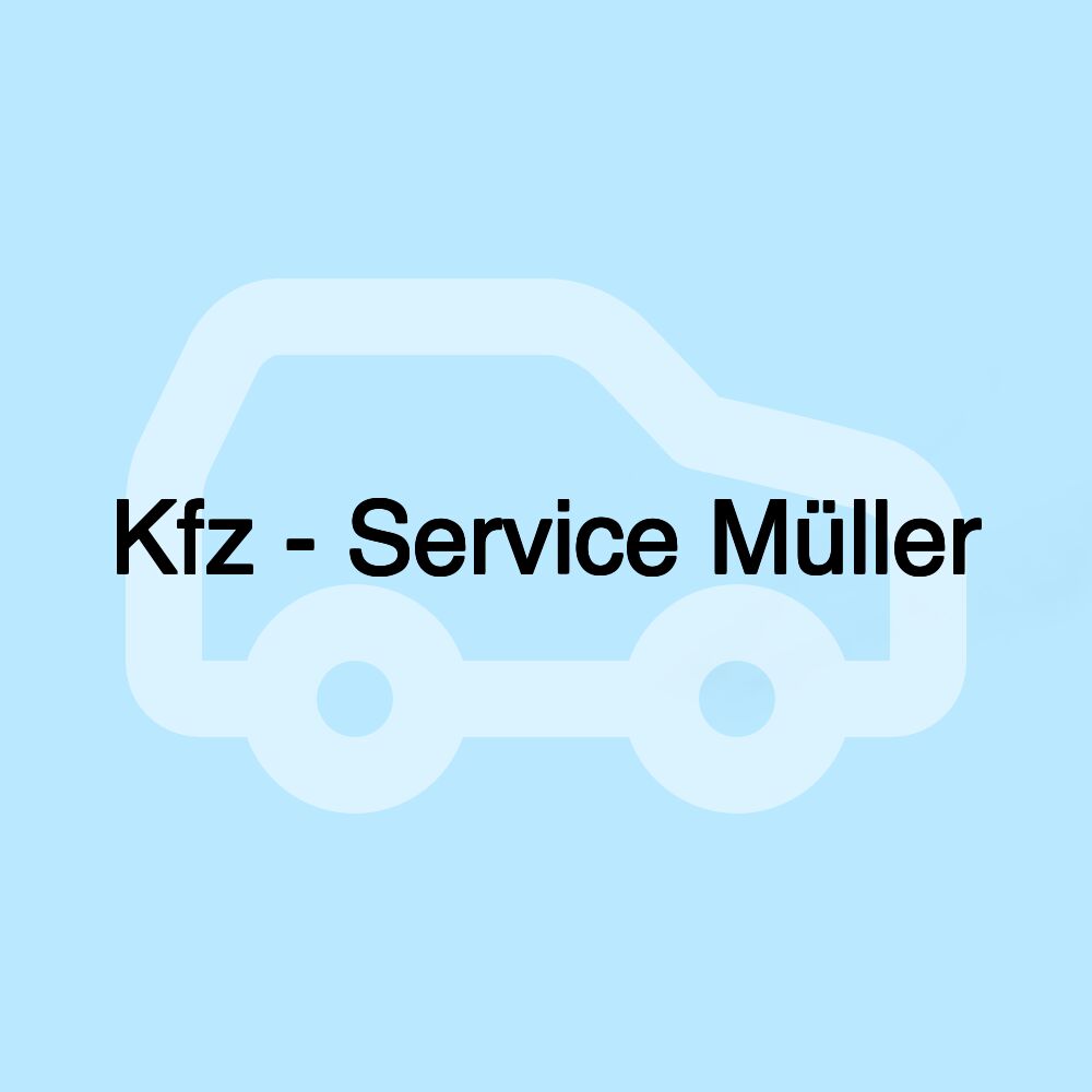 Kfz - Service Müller