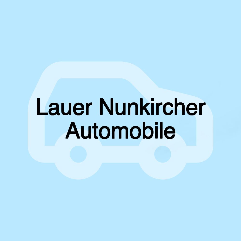 Lauer Nunkircher Automobile