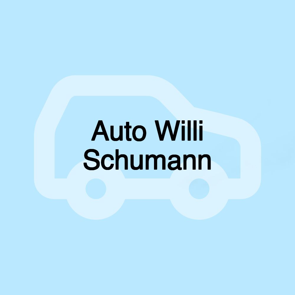 Auto Willi Schumann