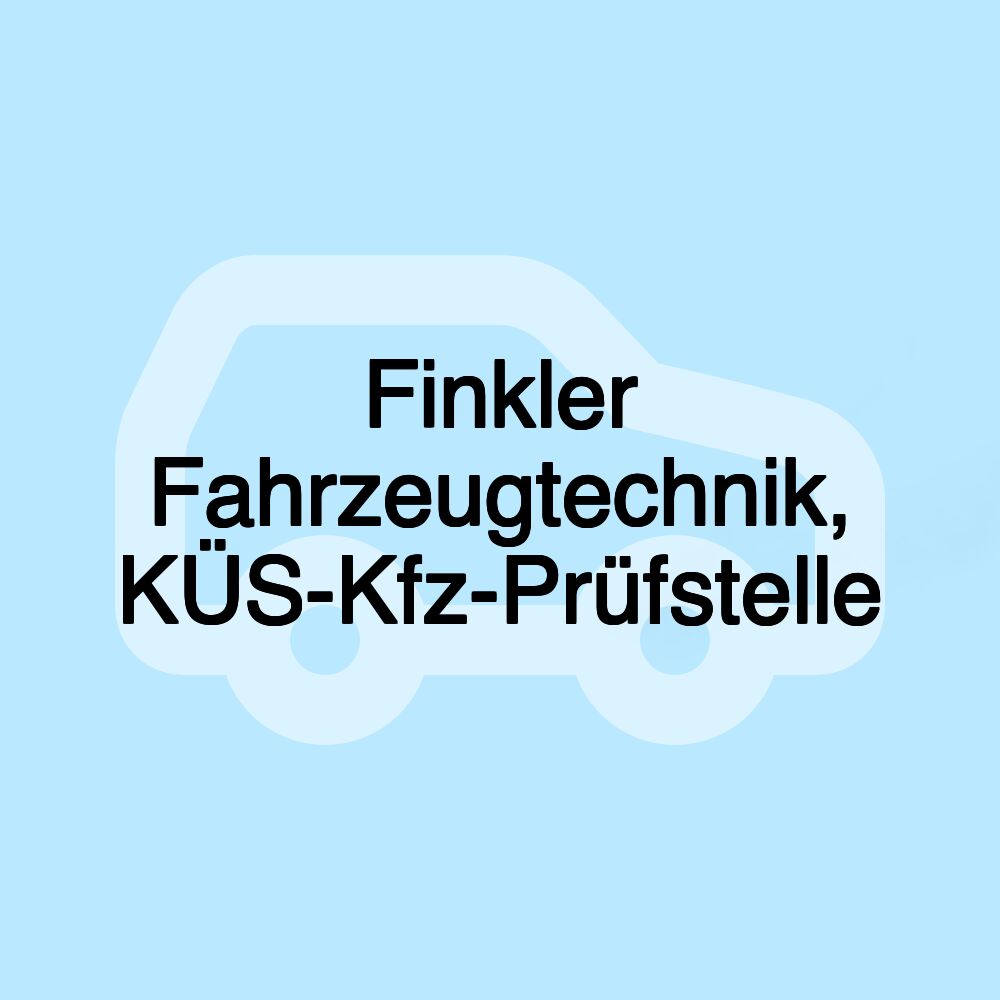 Finkler Fahrzeugtechnik, KÜS-Kfz-Prüfstelle