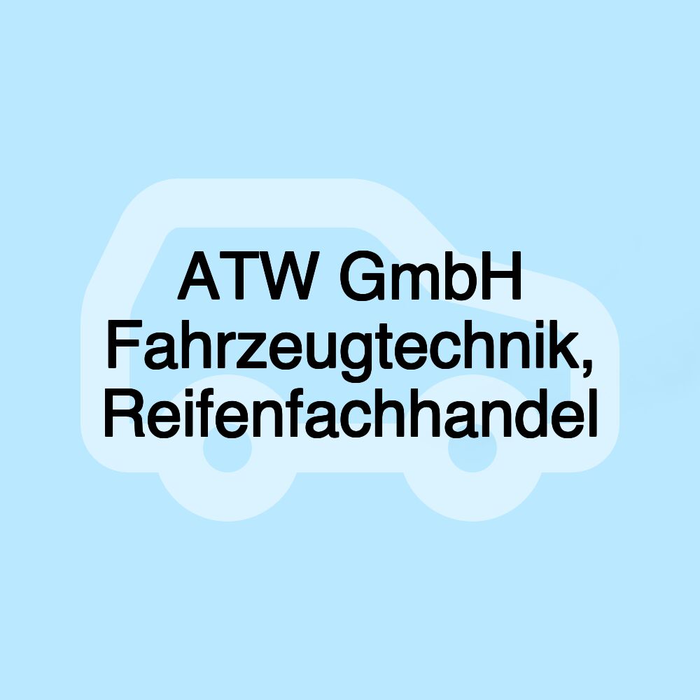 ATW GmbH Fahrzeugtechnik, Reifenfachhandel