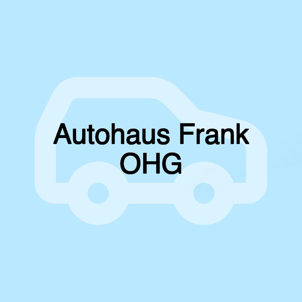 Autohaus Frank OHG