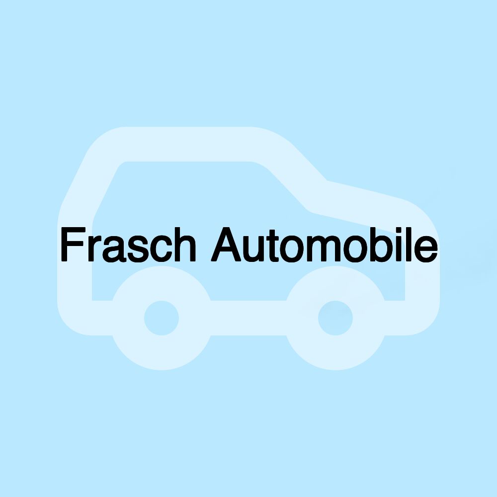 Frasch Automobile