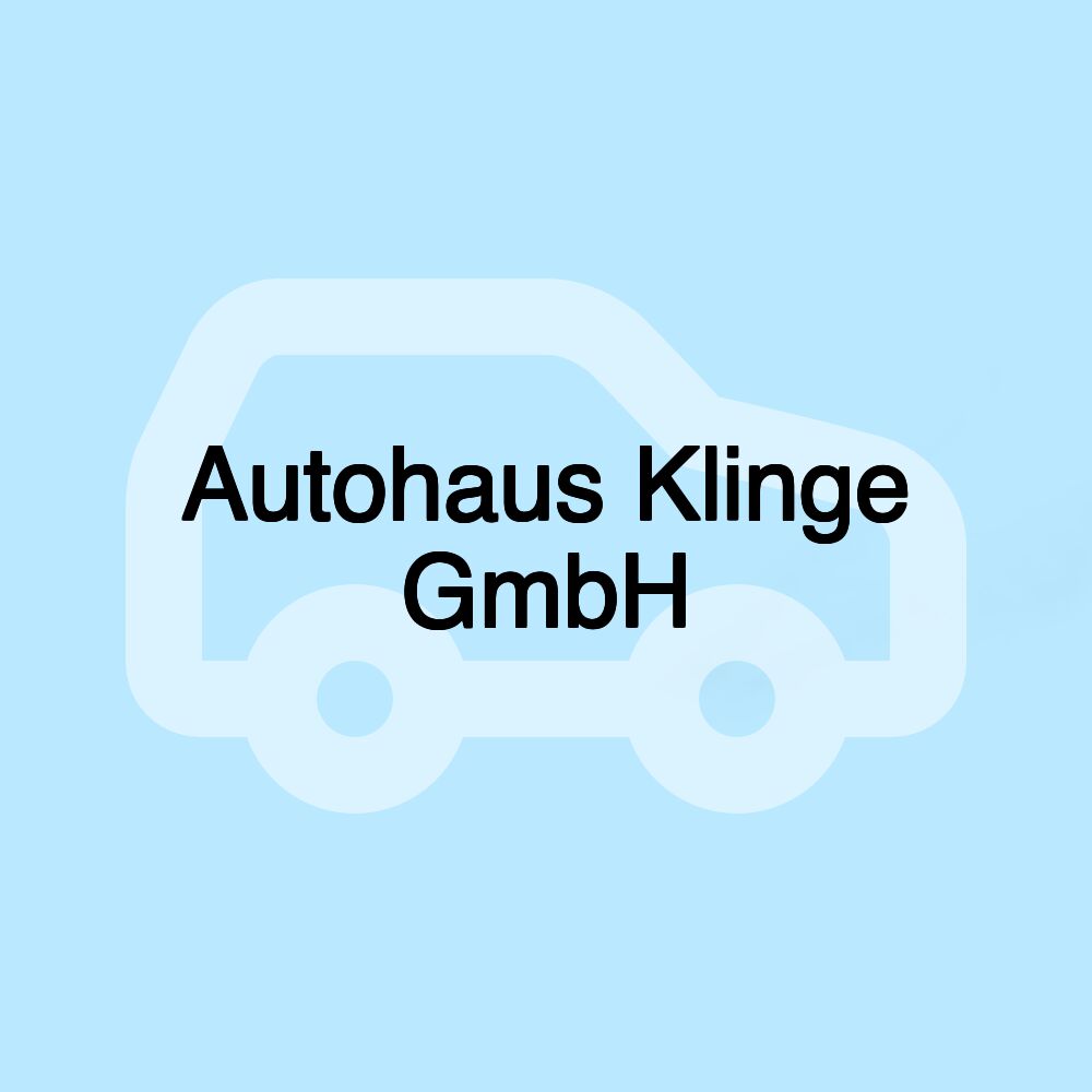 Autohaus Klinge GmbH