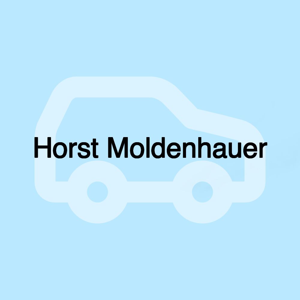 Horst Moldenhauer