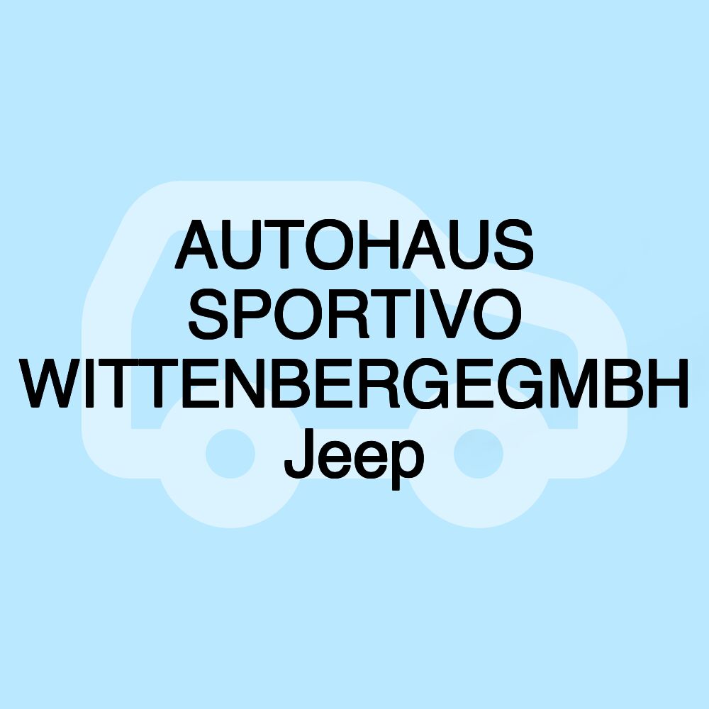 AUTOHAUS SPORTIVO WITTENBERGEGMBH Jeep