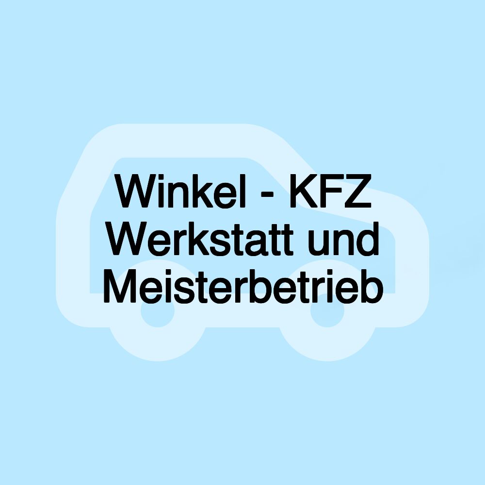 Winkel - KFZ Werkstatt und Meisterbetrieb