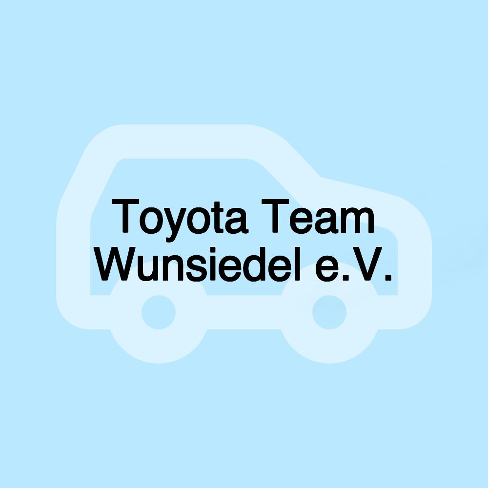 Toyota Team Wunsiedel e.V.