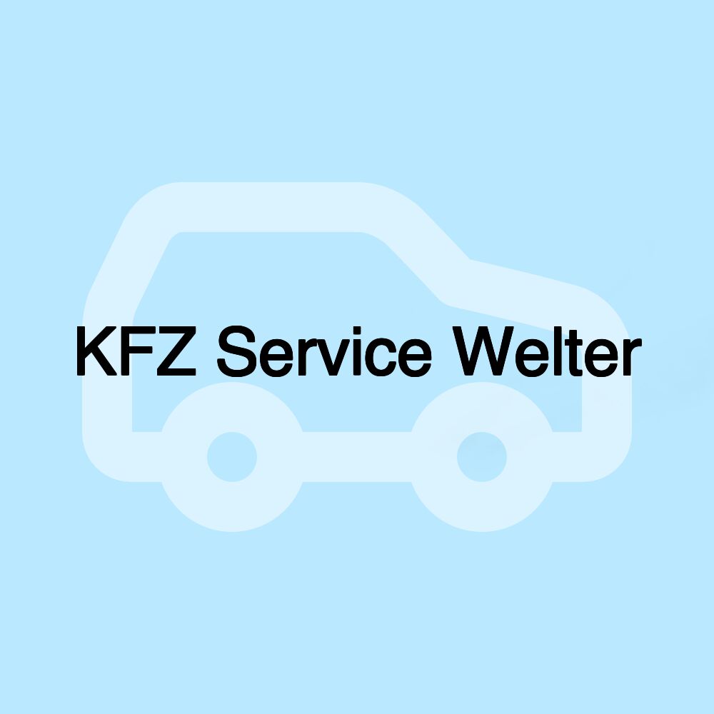 KFZ Service Welter