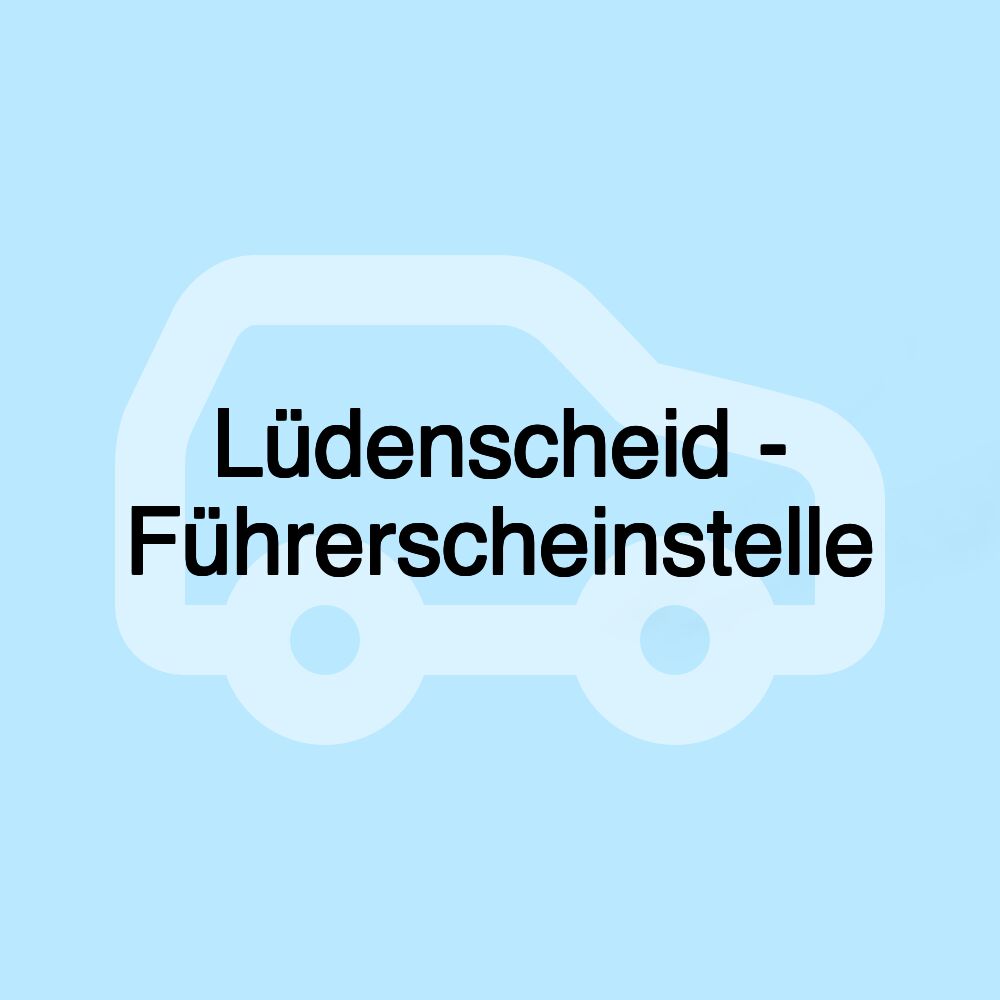 Lüdenscheid - Führerscheinstelle