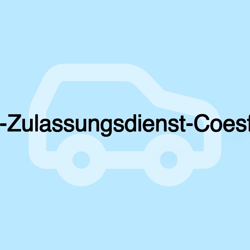 Kfz-Zulassungsdienst-Coesfeld