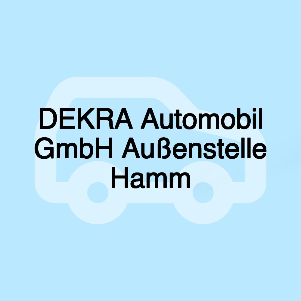 DEKRA Automobil GmbH Außenstelle Hamm