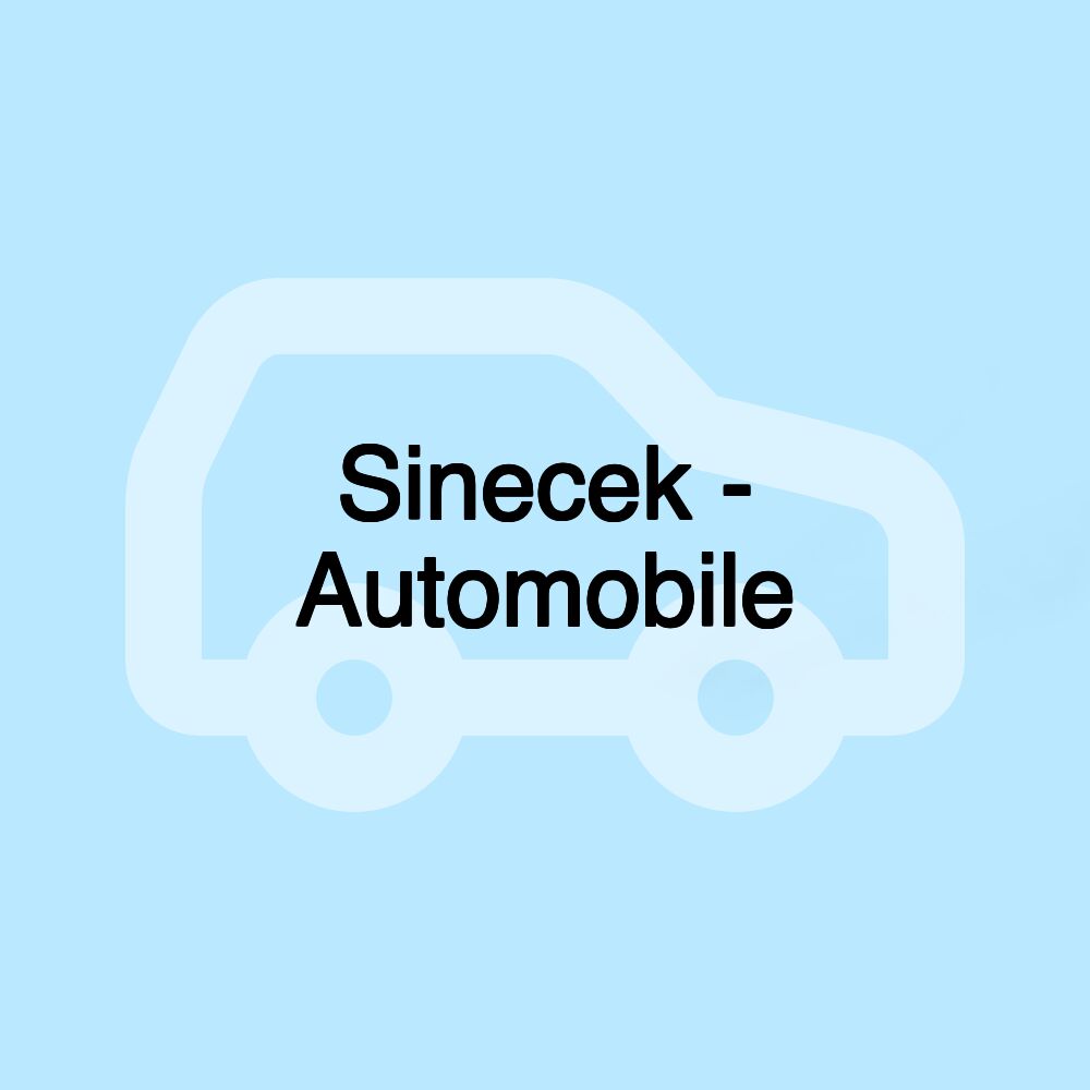 Sinecek - Automobile