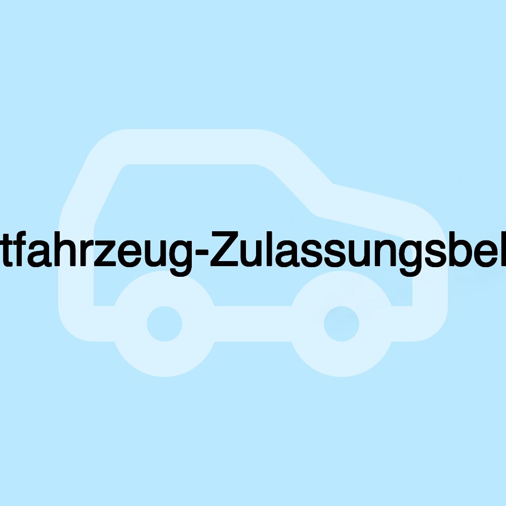 Kraftfahrzeug-Zulassungsbehörd