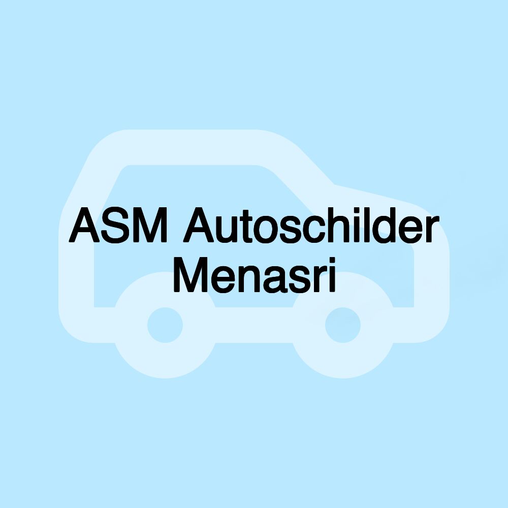 ASM Autoschilder Menasri