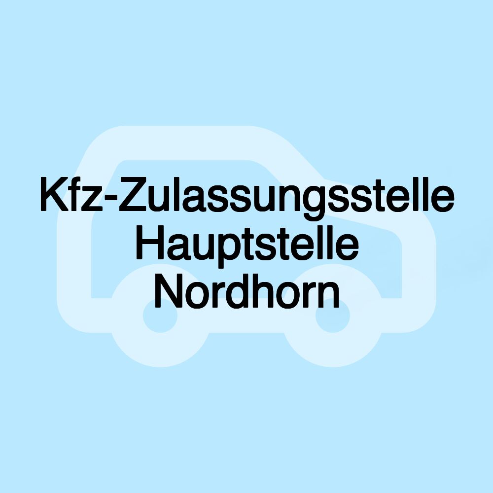 Kfz-Zulassungsstelle Hauptstelle Nordhorn