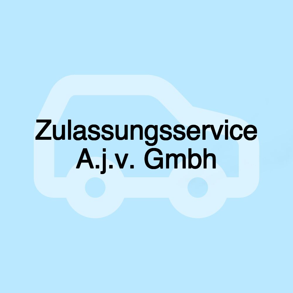 Zulassungsservice A.j.v. Gmbh