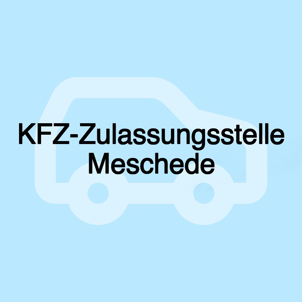 KFZ-Zulassungsstelle Meschede