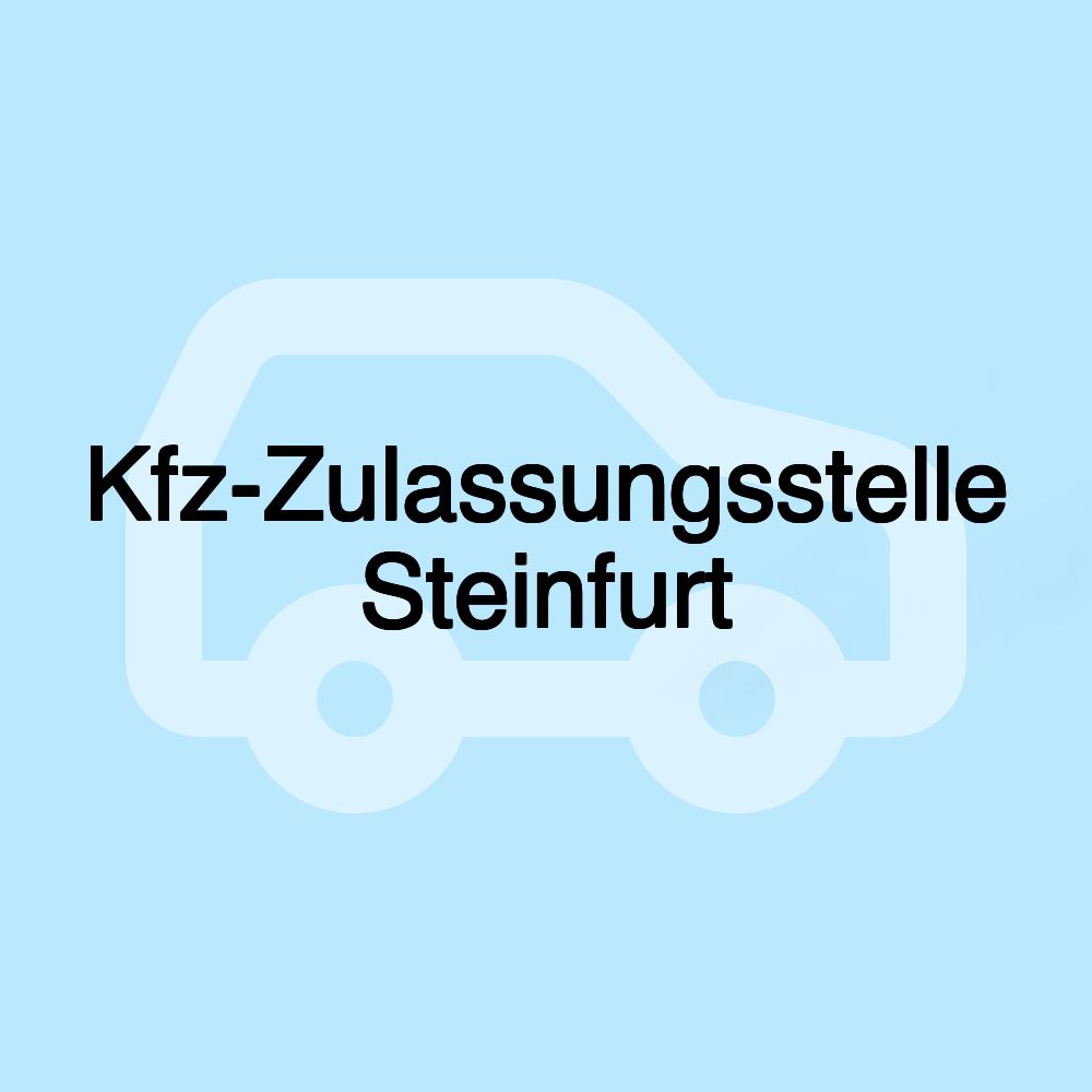 Kfz-Zulassungsstelle Steinfurt