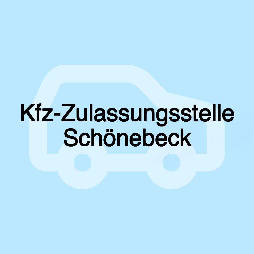 Kfz-Zulassungsstelle Schönebeck