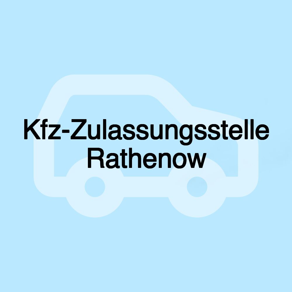 Kfz-Zulassungsstelle Rathenow