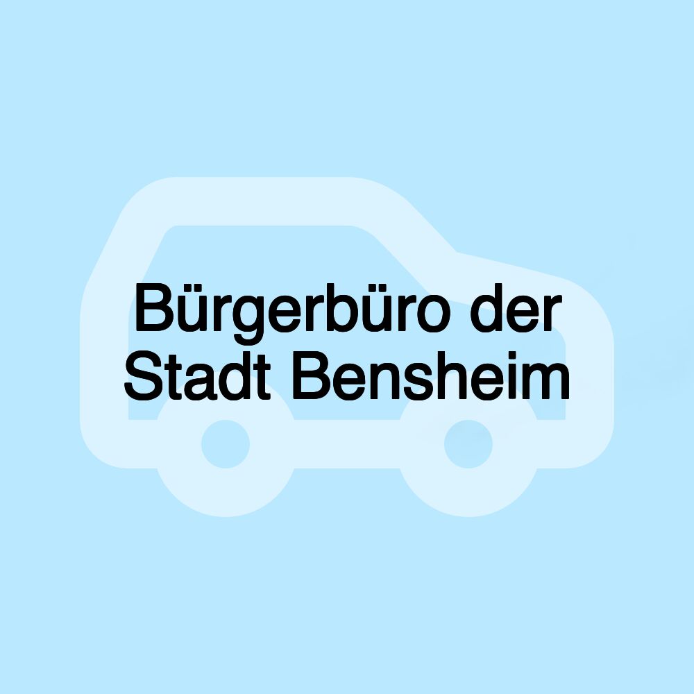 Bürgerbüro der Stadt Bensheim