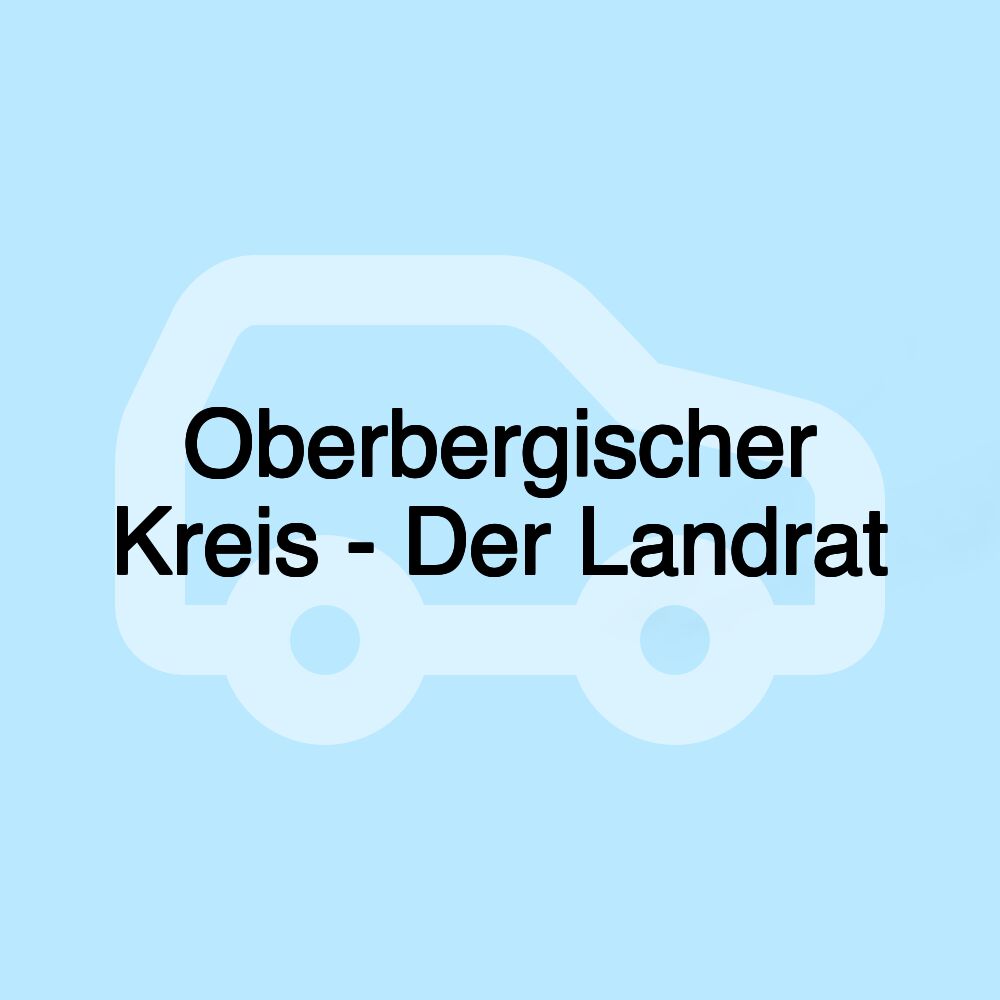 Oberbergischer Kreis - Der Landrat