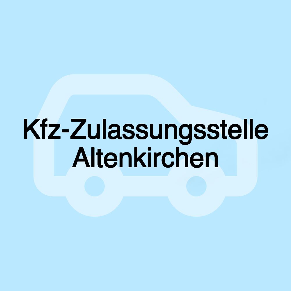 Kfz-Zulassungsstelle Altenkirchen