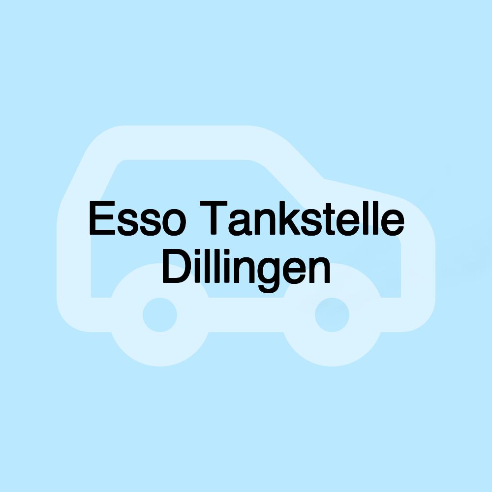 Esso Tankstelle Dillingen