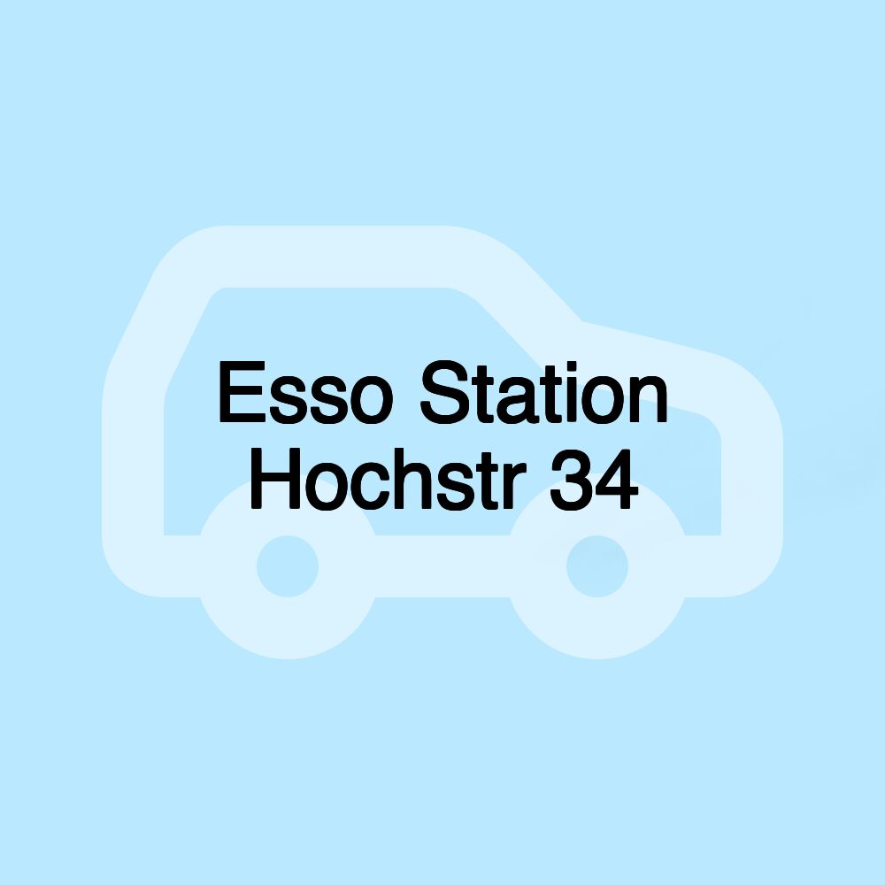 Esso Station Hochstr 34