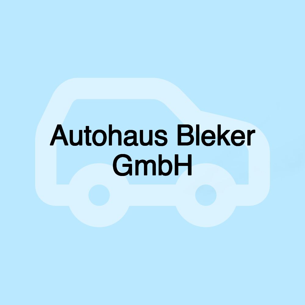 Autohaus Bleker GmbH