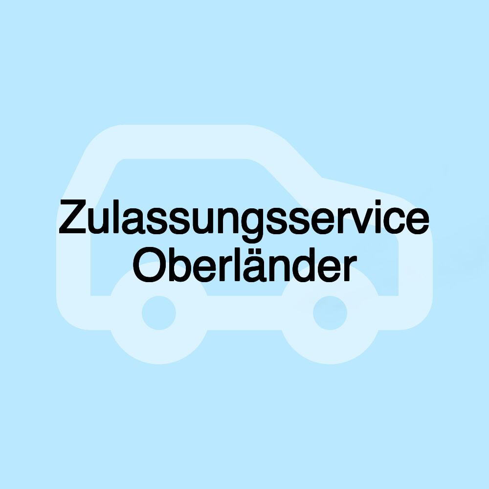 Zulassungsservice Oberländer