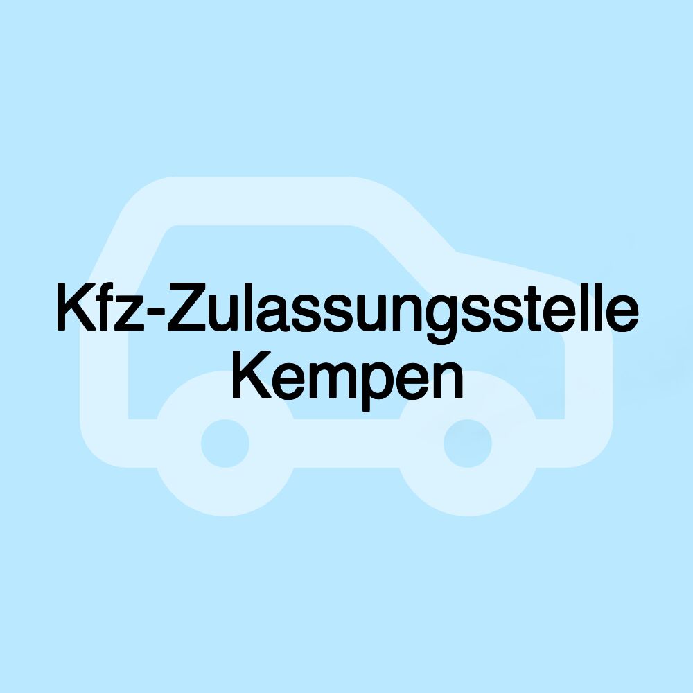 Kfz-Zulassungsstelle Kempen