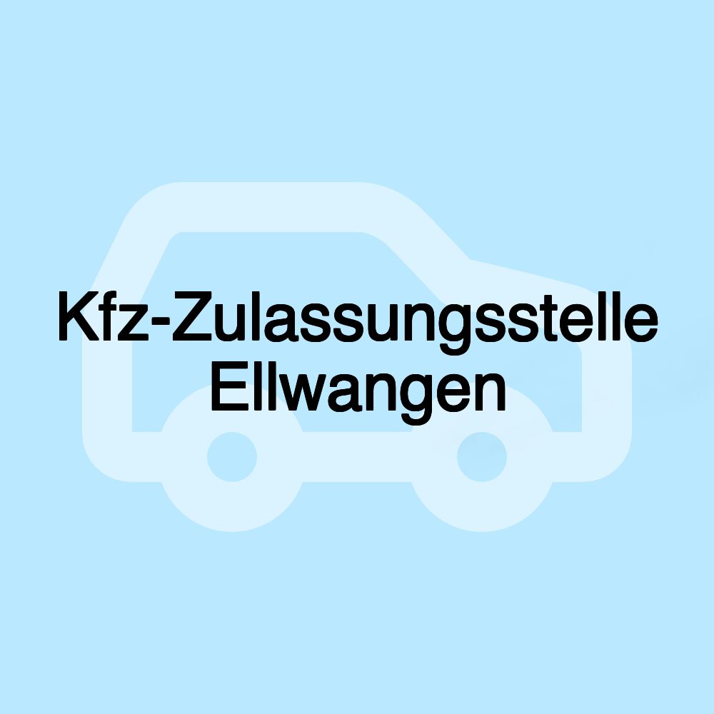 Kfz-Zulassungsstelle Ellwangen