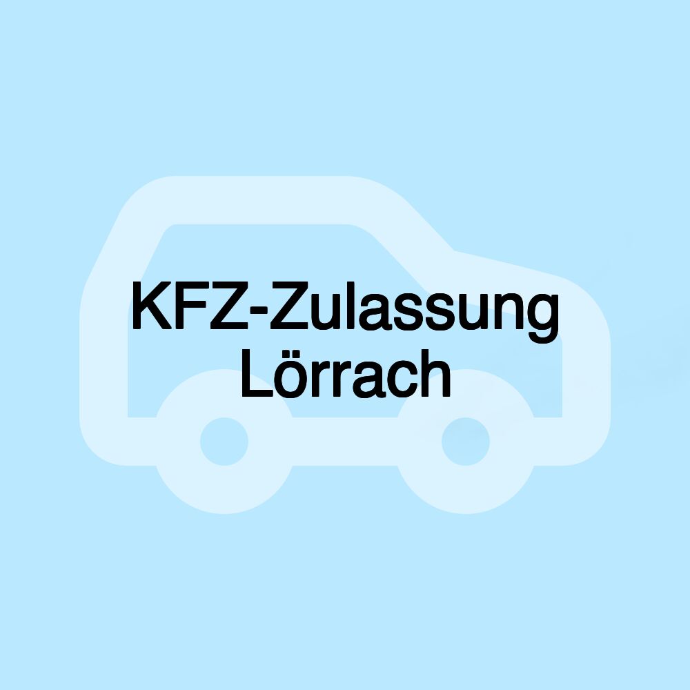 KFZ-Zulassung Lörrach