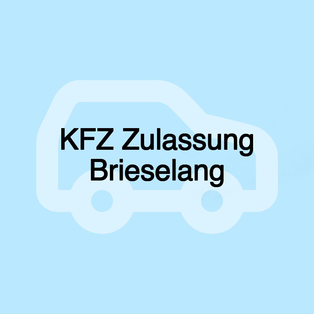 KFZ Zulassung Brieselang