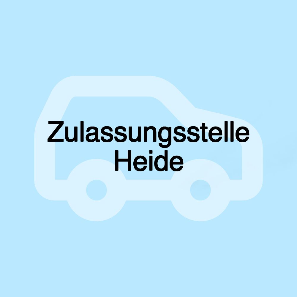 Zulassungsstelle Heide