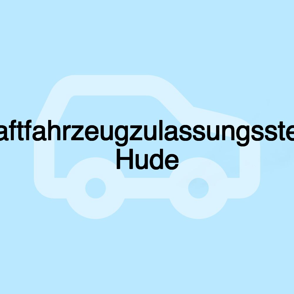 Kraftfahrzeugzulassungsstelle Hude