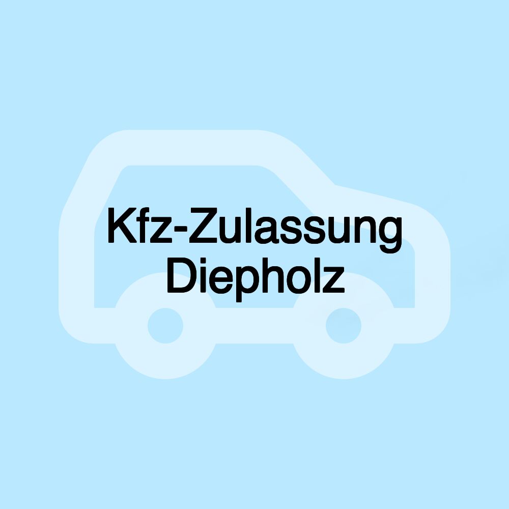 Kfz-Zulassung Diepholz