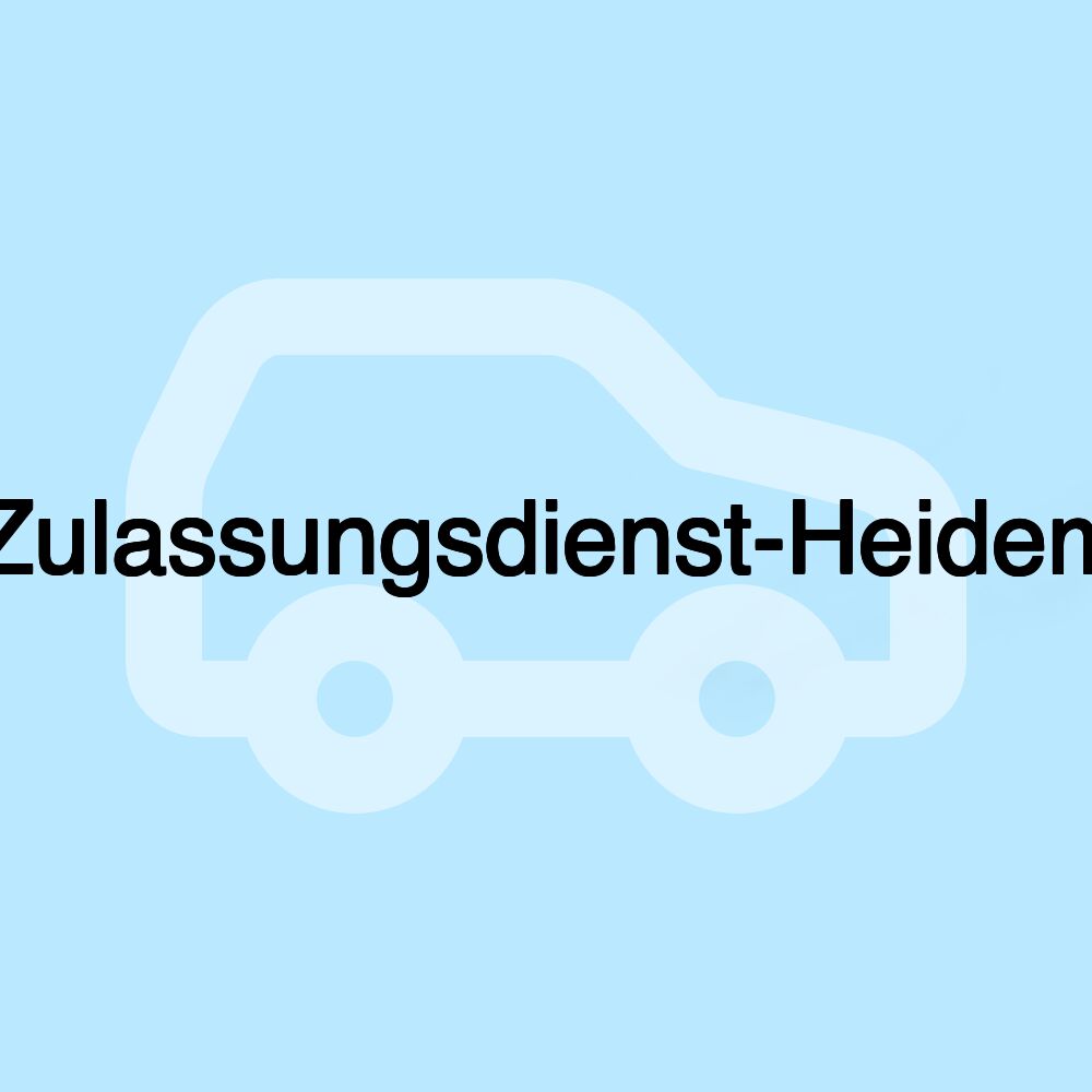 Kfz-Zulassungsdienst-Heidemann