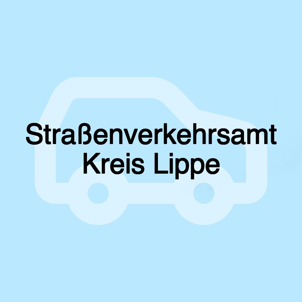 Straßenverkehrsamt Kreis Lippe