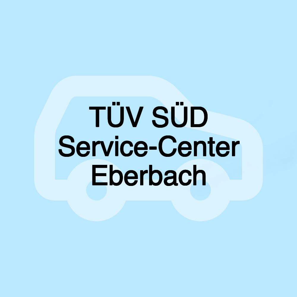 TÜV SÜD Service-Center Eberbach