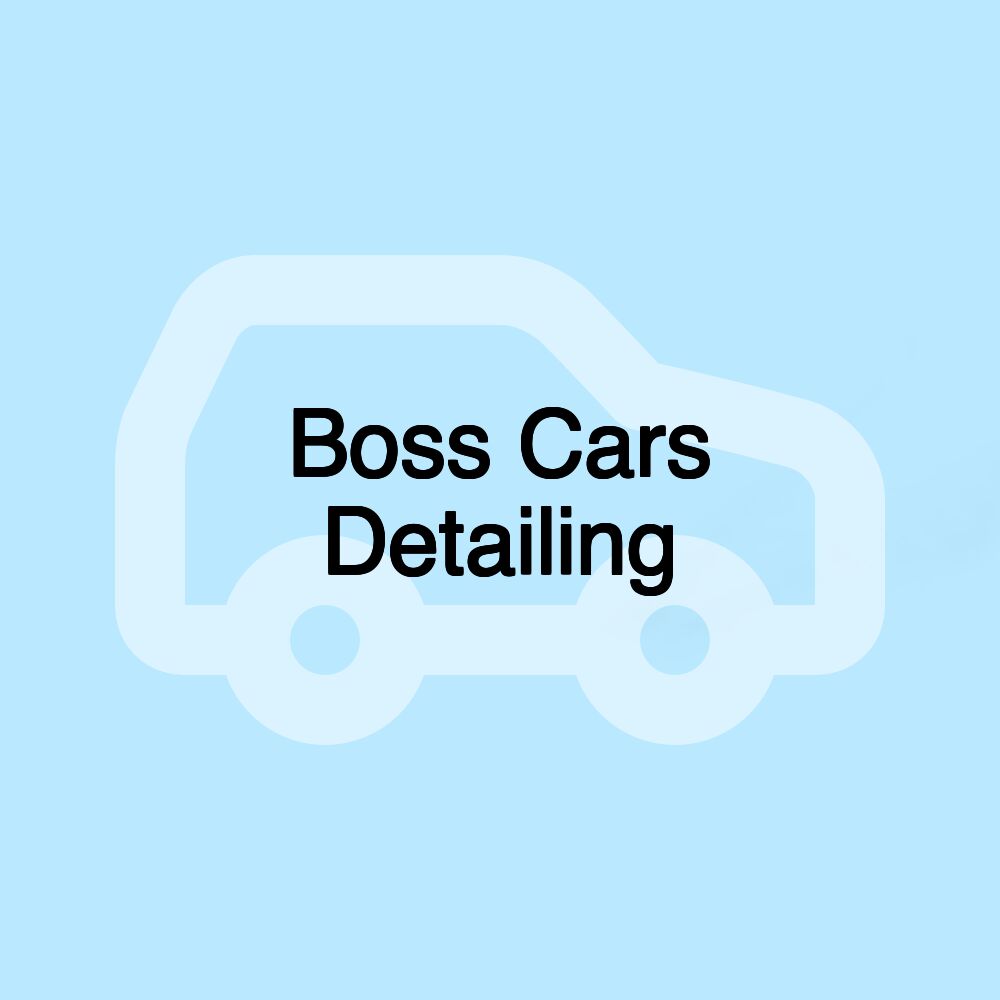 Boss Cars Detailing